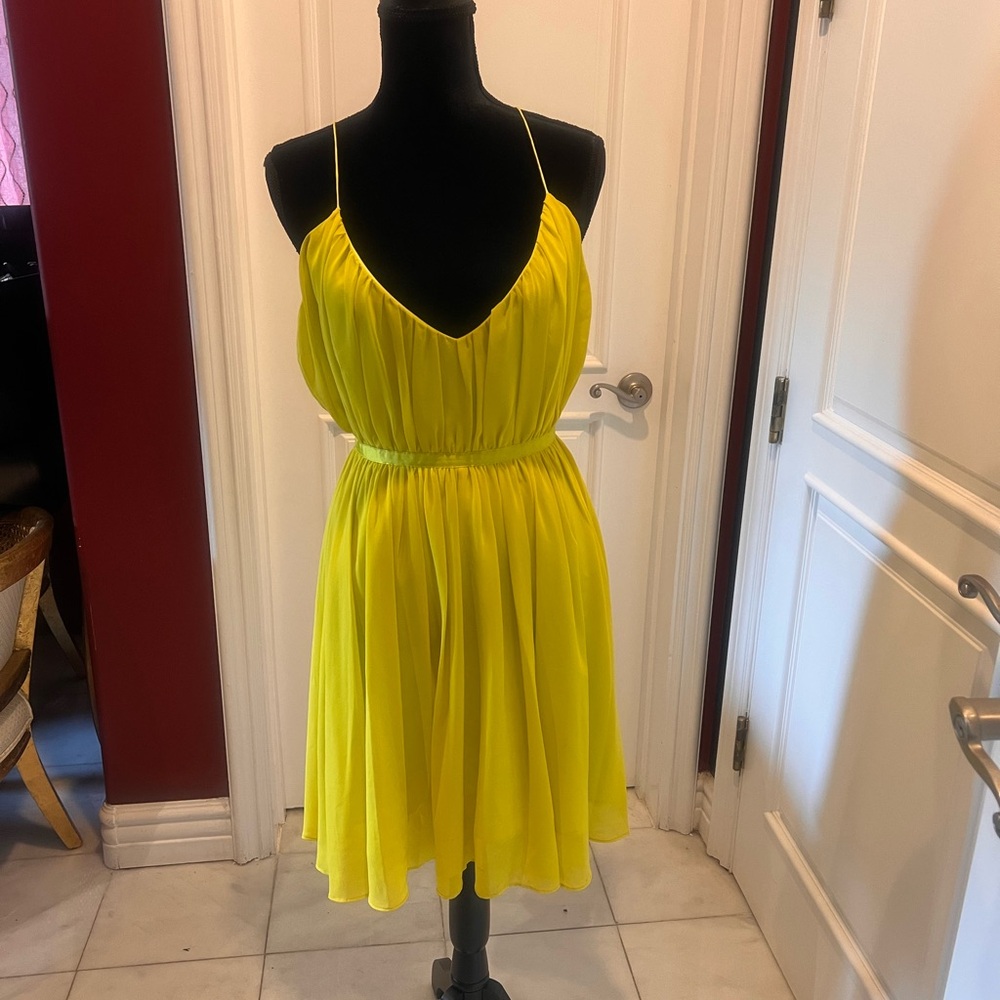 Yellow Midi Dress
